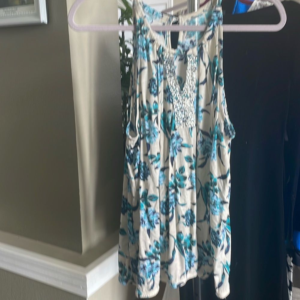 Loft strap blouse